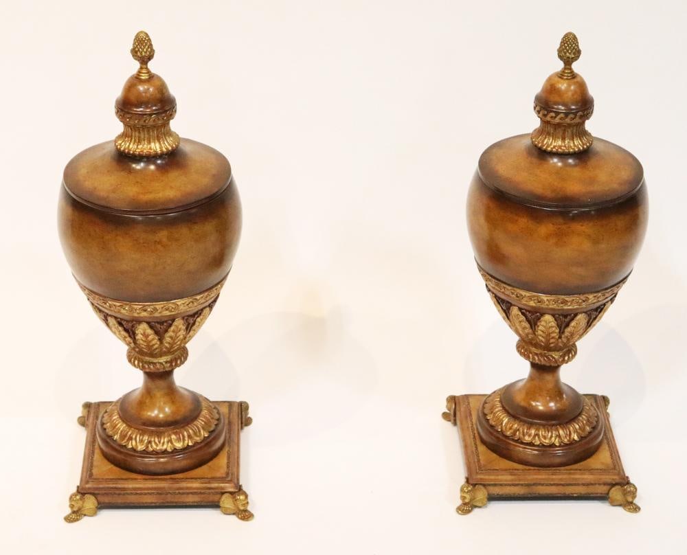 Pair of 20thC Regency-style Urns (1 of 6)