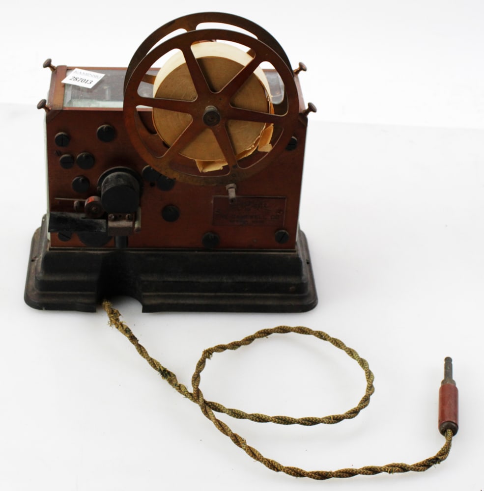 1929 Gamewell Fire House Register (1 of 12)