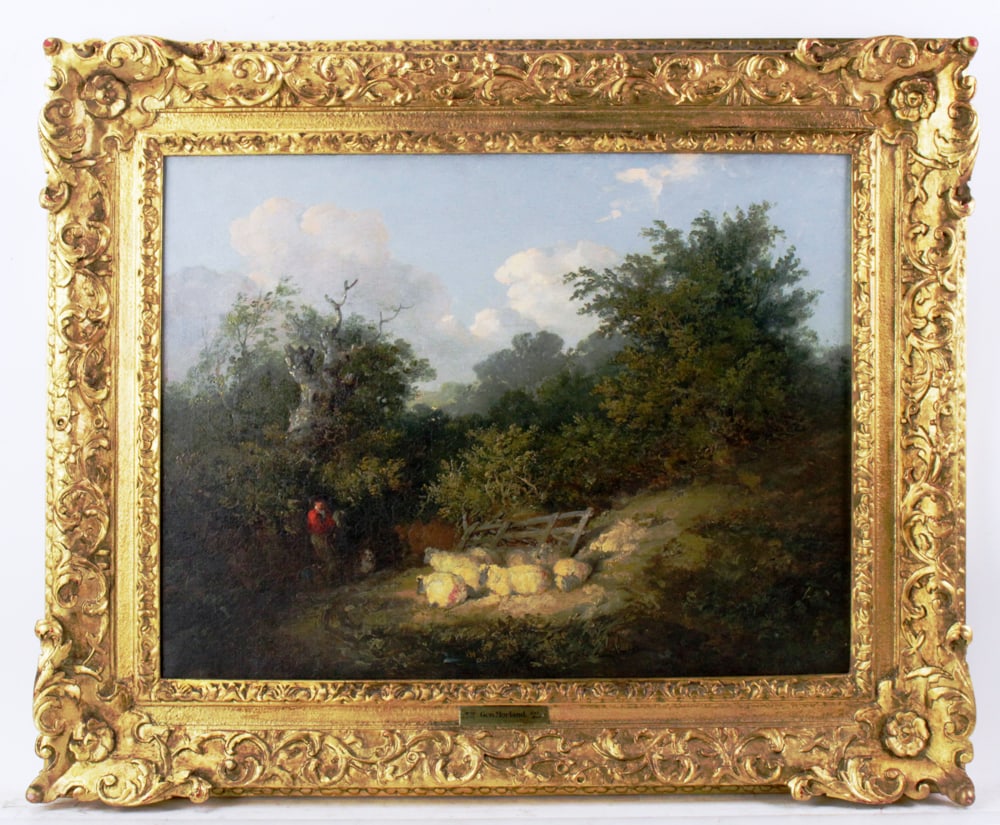 Attributed to George Morland, Shepherd (1 of 7)