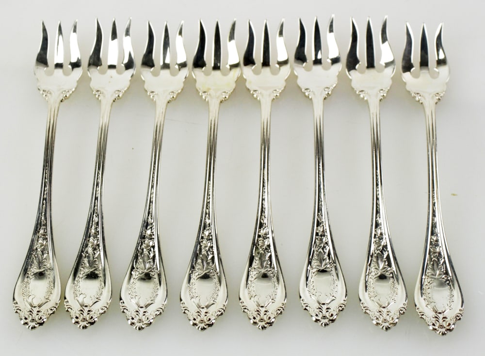 Reed & Barton Sterling Fish/Seafood Forks (1 of 7)