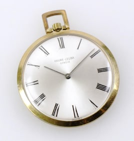 Gold-plated Favre-Leuba Pocket Watch