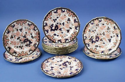 English Royal Crown Derby 9" Plates