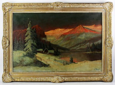 G. Roger, Winter Snow in the Mountains