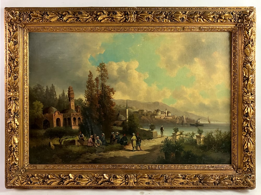 Middle Eastern View with Paddlewheel Boat (1 of 7)