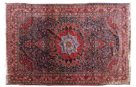 Late 19thC Persian Bidjar/Bakthari Palace-Size Rug