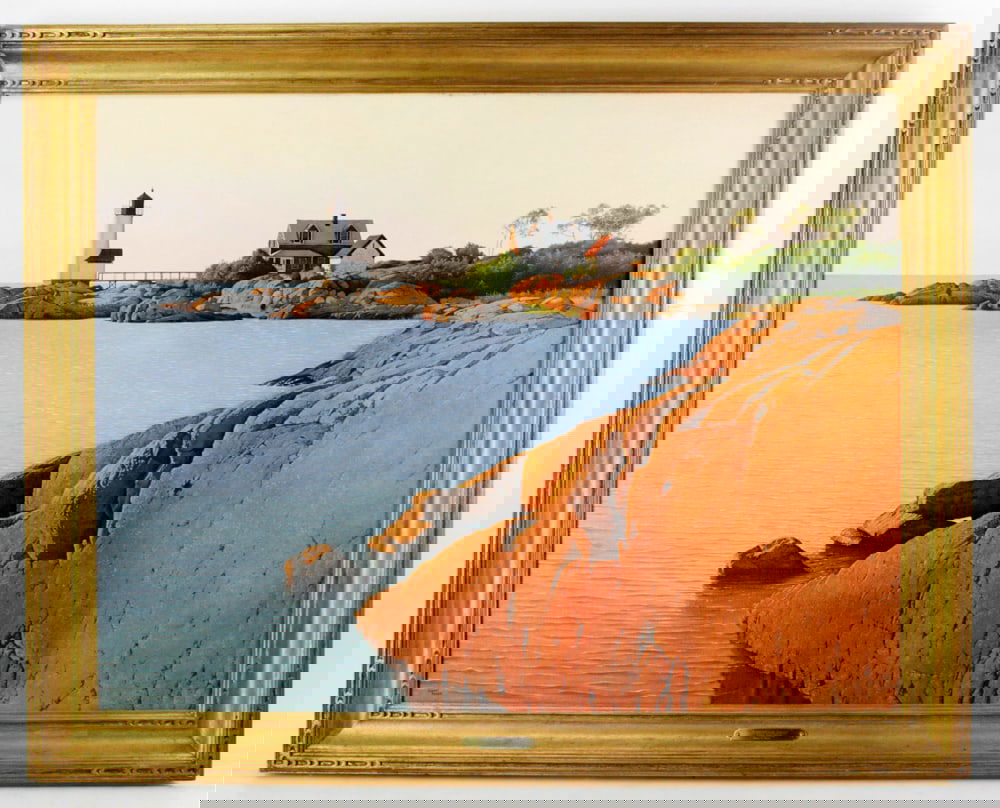 Robert Roark, Annisquam Light, Oil on Canvas (1 of 9)