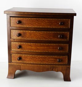 Antique Salesman Sample Hepplewhite Chest