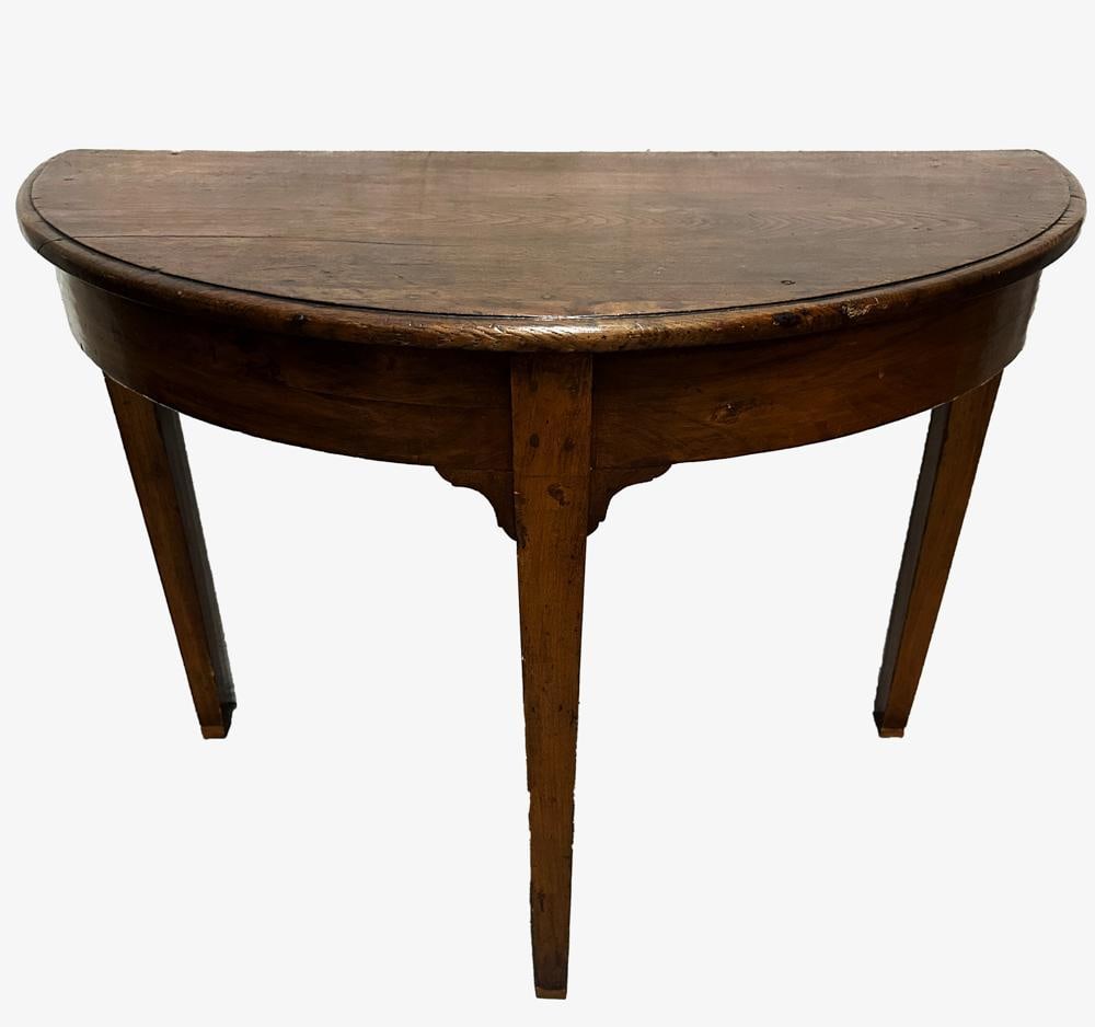 Pair of 18thC French Demilune Table (1 of 5)