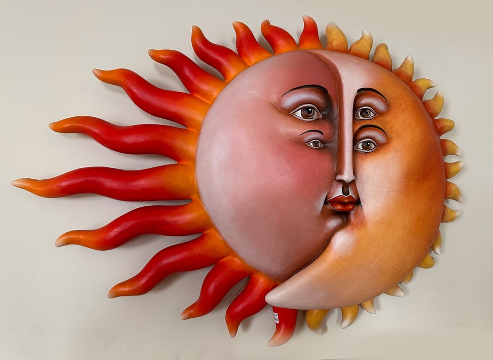 Sergio Bustamante, Solar Eclipse, Large Wall Sculpture (1 of 3)