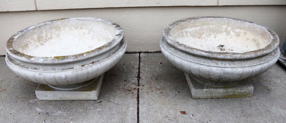 Pair of Classical Stone Urns (1 of 10)