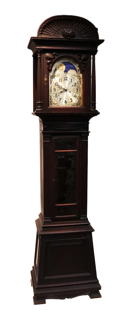 Seth Thomas Grandfather Clock with Moon Dial (1 of 14)
