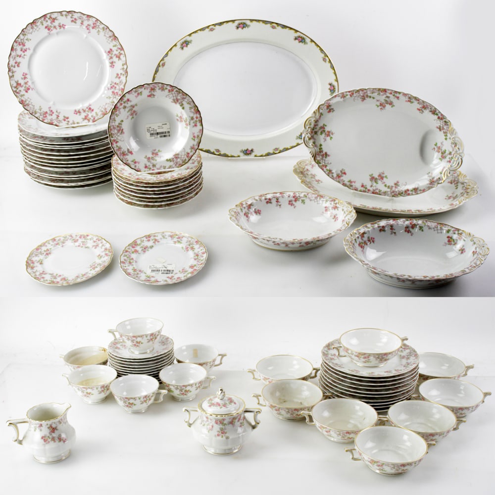 Haviland Limoges Dinner Set, Service for (8) (1 of 18)