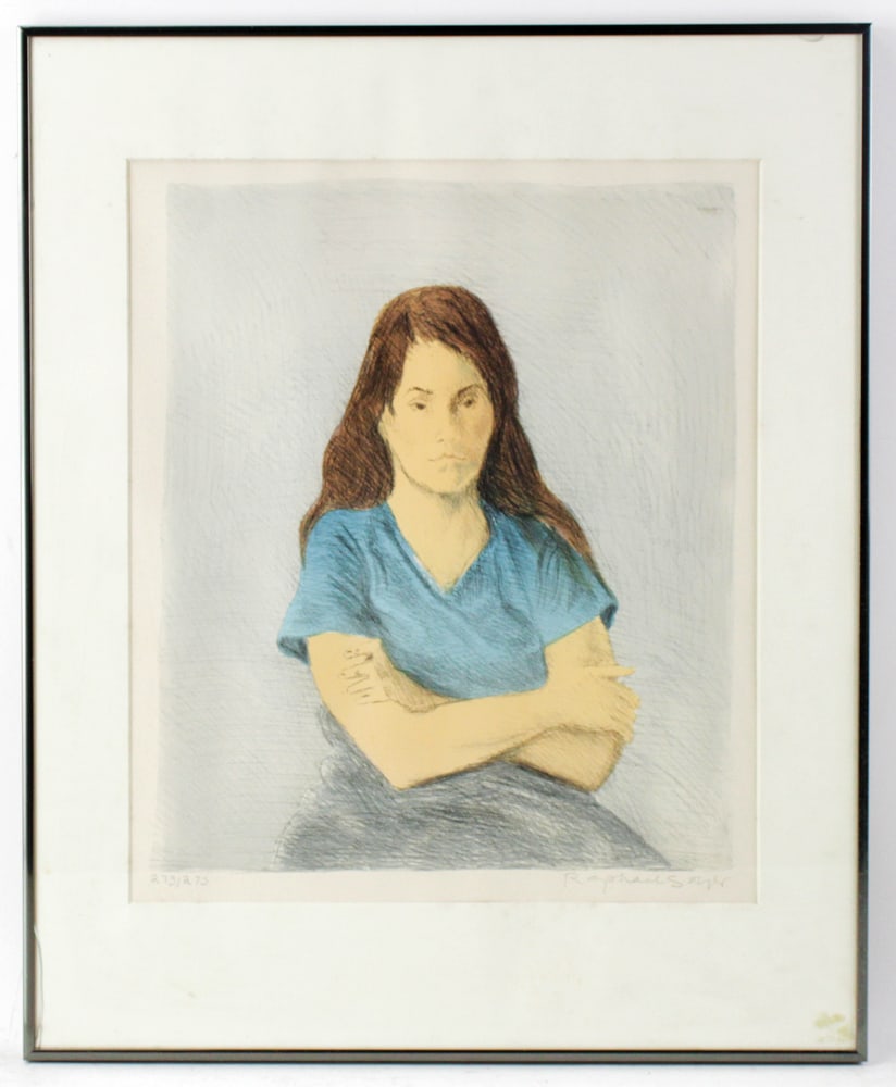 Raphael Soyer, Portrait of His Sister, Print (1 of 7)