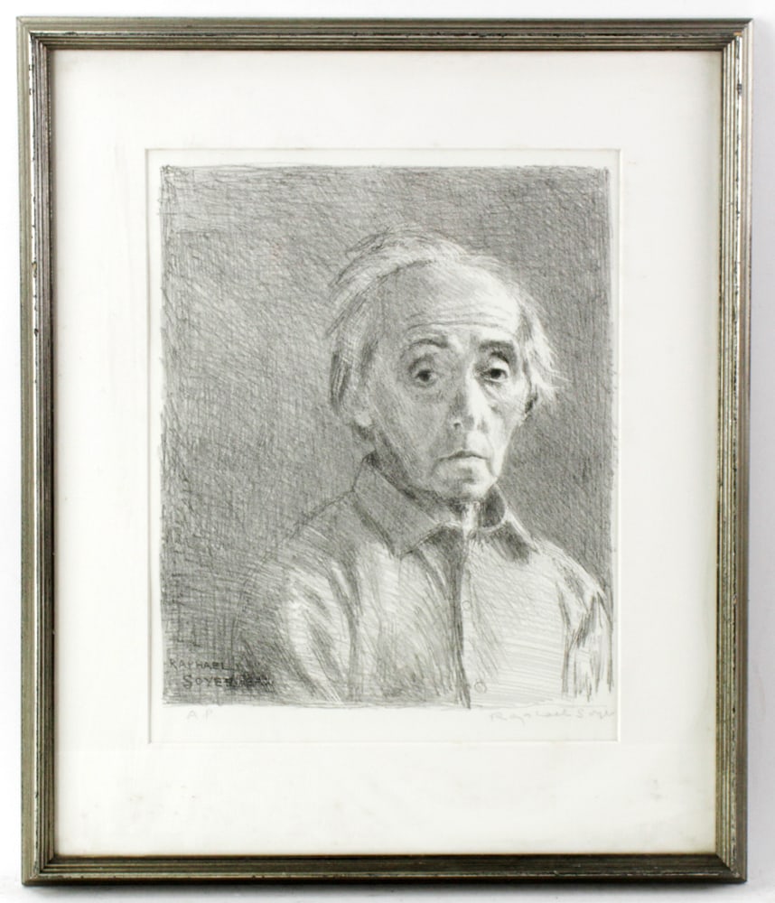 Raphael Soyer, Self-Portrait, Print (1 of 9)