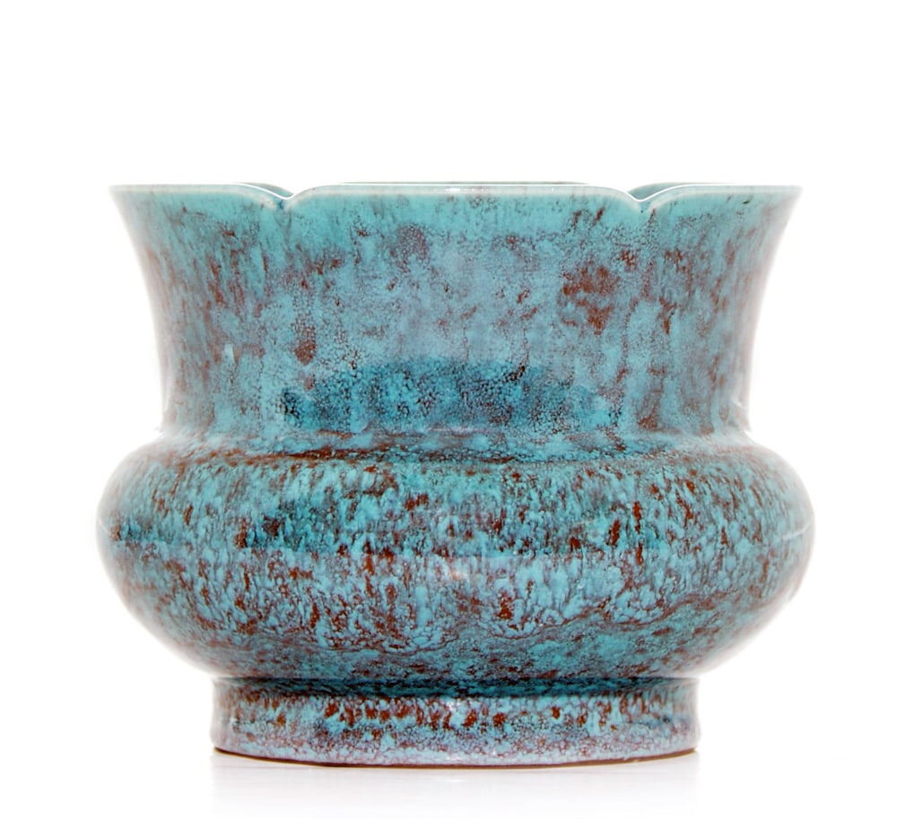 Chinese Robin's Egg Jar (1 of 3)