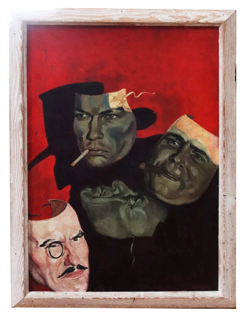 Illustration from The Shadow, The Fifth Face, with Book (1 of 11)