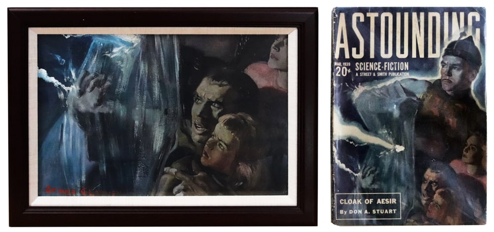 Illustration Art, "Astounding Science-Fiction" Magazine (1 of 10)