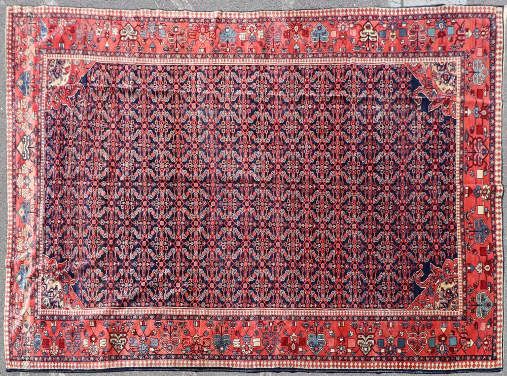 Antique Persian Mahal Rug (1 of 7)