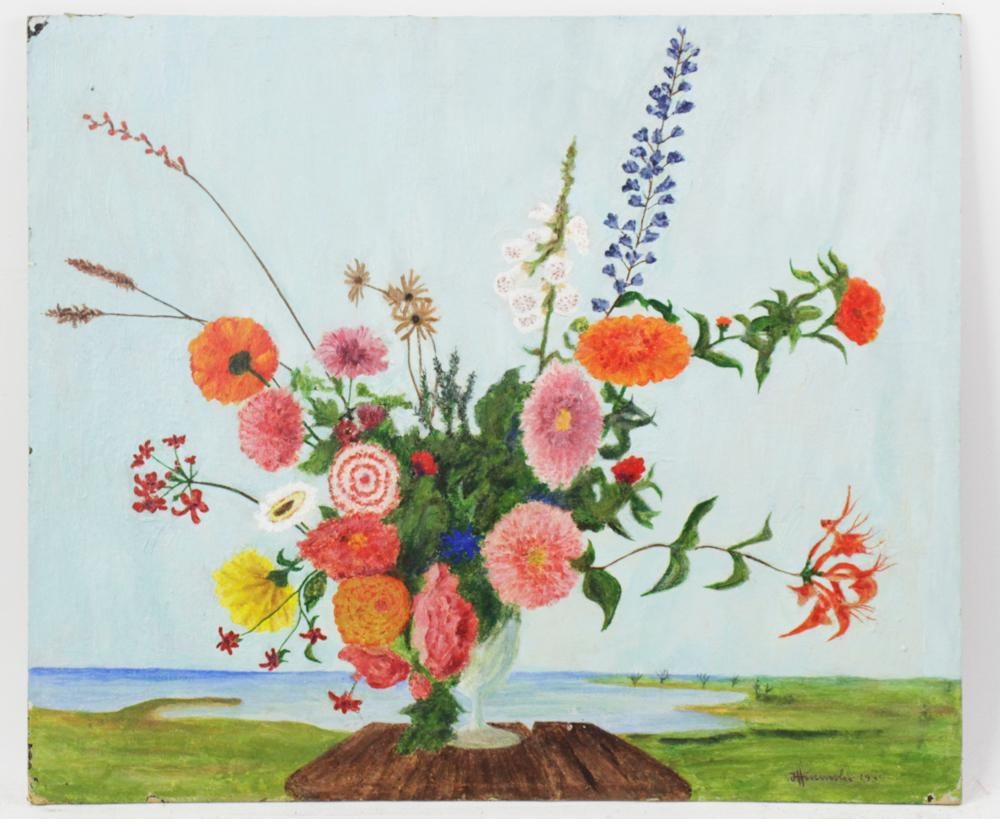 Irmgard Himmler, German School Floral Still Life (1 of 7)