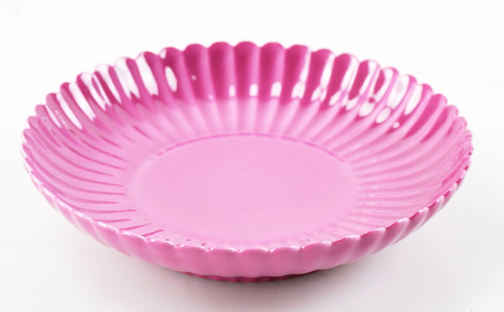 Chinese Pink-glazed Dish (1 of 8)
