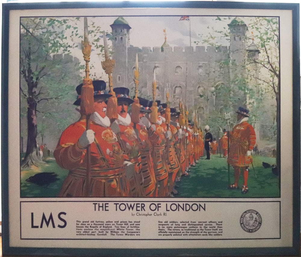 Clark, "The Tower of London" Advertising Poster (1 of 8)