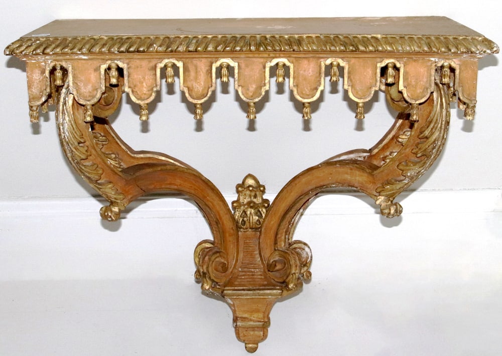 Vintage Venetian Painted Shelf (1 of 5)