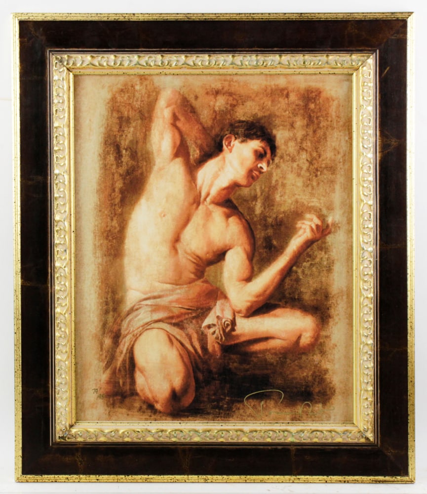 Tomasz Rut, Figure of Man, Giclee on Canvas (1 of 8)