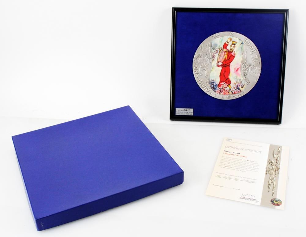 1991 King David Marc Chagall Modelia, Pure Silver (1 of 12)