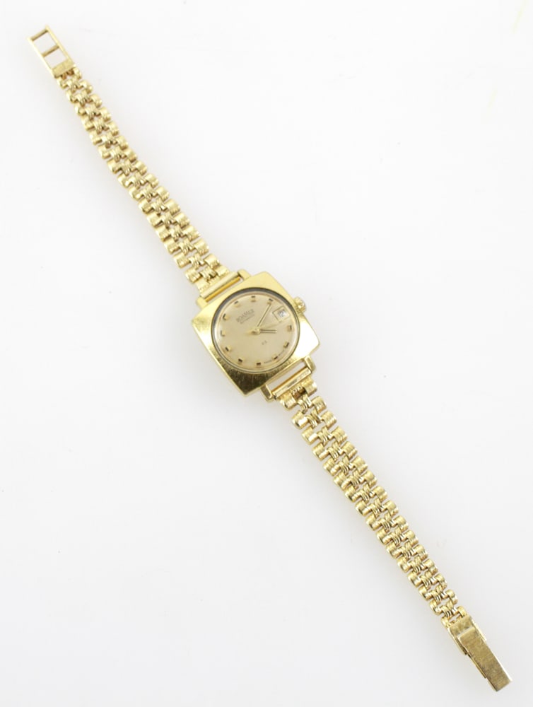 18k Yellow Gold Ladies' Roamer Wrist Watch (1 of 10)