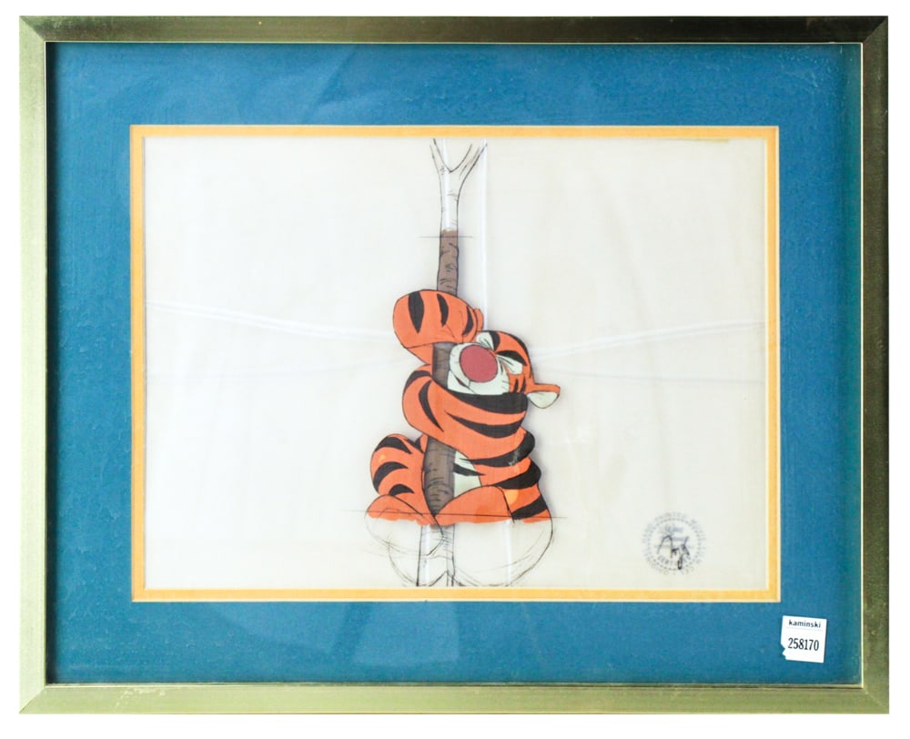 Disney Winnie the Pooh Cel, "Tigger" (1 of 7)