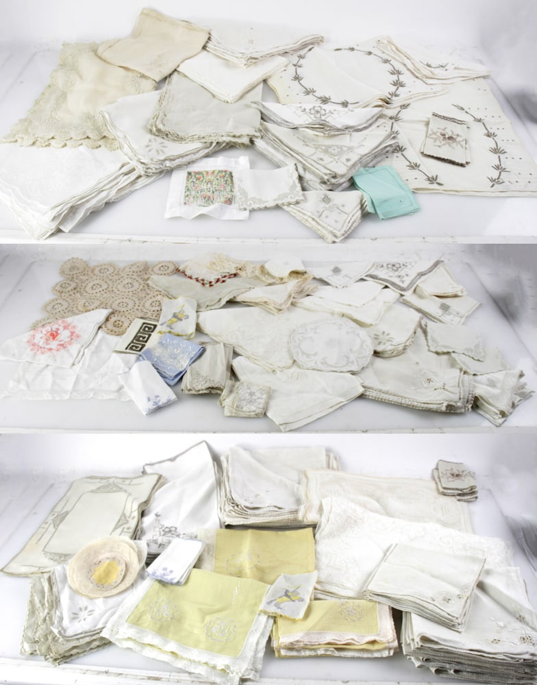 Collection of Assorted Vintage Linens (1 of 20)