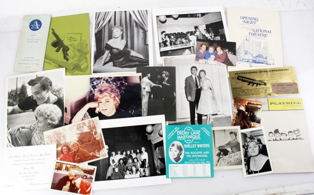 Shelley Winters, Premiere Ticket, Playbill, Photos (1 of 9)