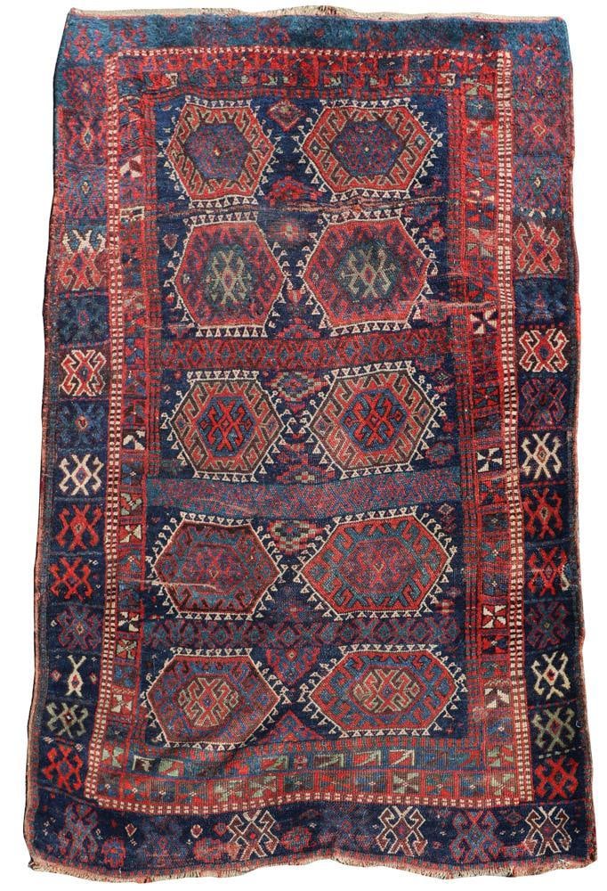 Antique Turkoman Rug (1 of 6)