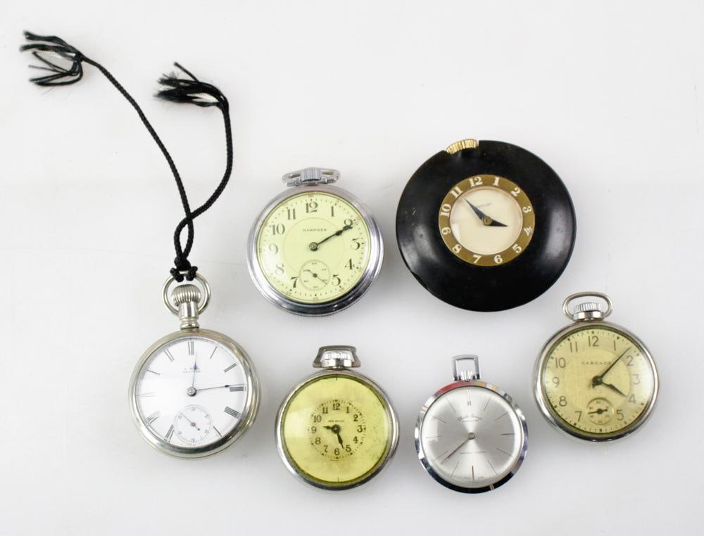 Group of Railroad-style Pocket Watches (1 of 11)