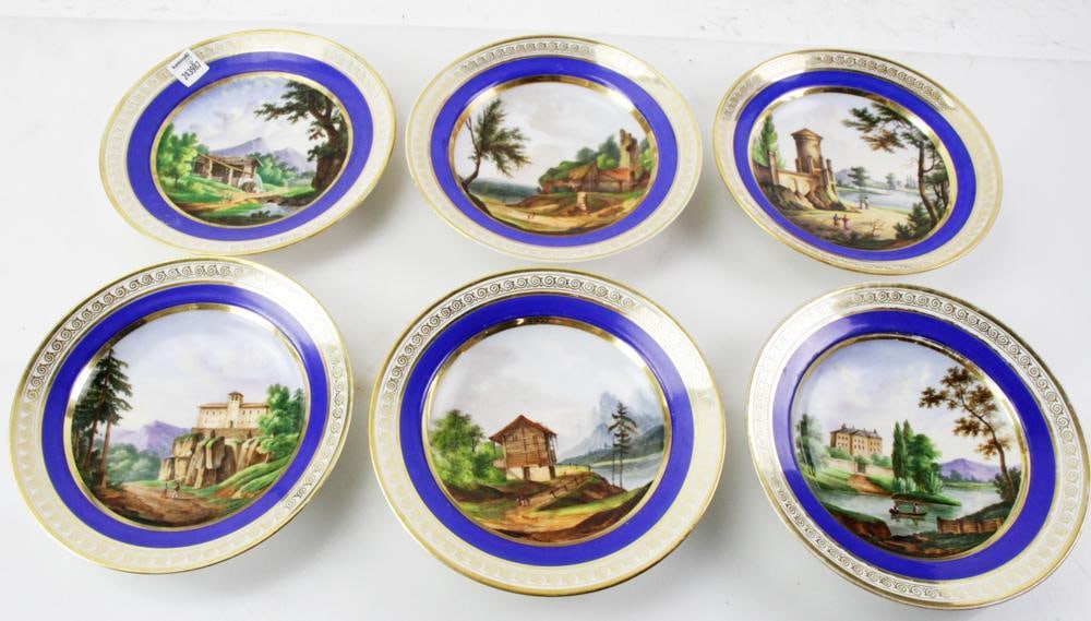 German Hand-Painted Plates (1 of 10)