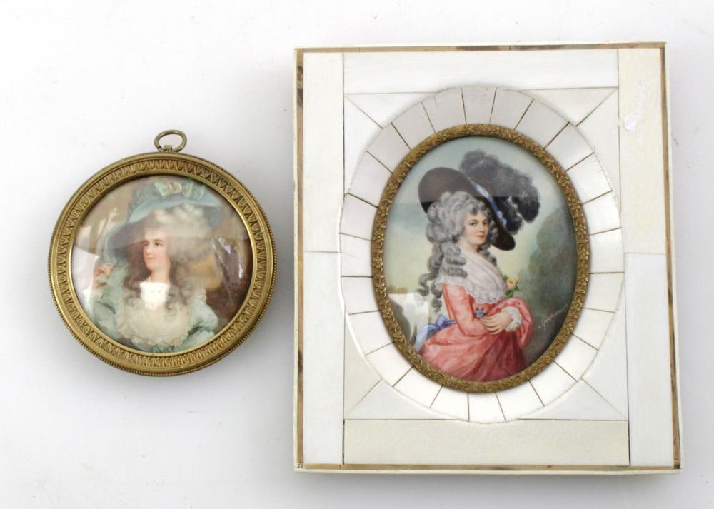 Miniature Portraits, Framed (1 of 9)