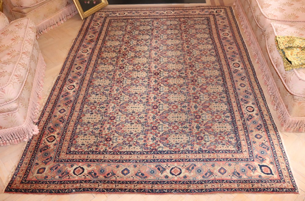Fine Tabriz Scatter Rug (1 of 6)