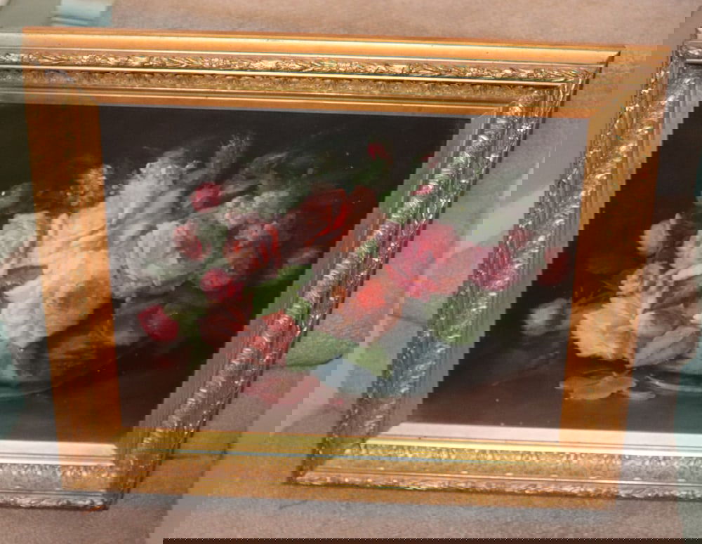 T. M. Fenilis, Still Life Roses in Canton Bowl (1 of 7)