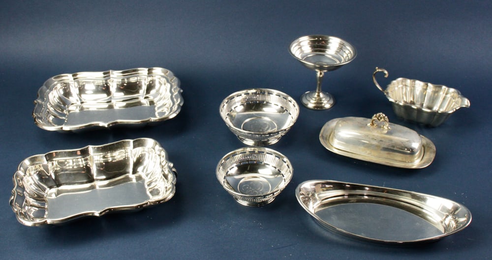 Sterling Bowl, Trays Vegetable Dish (1 of 11)