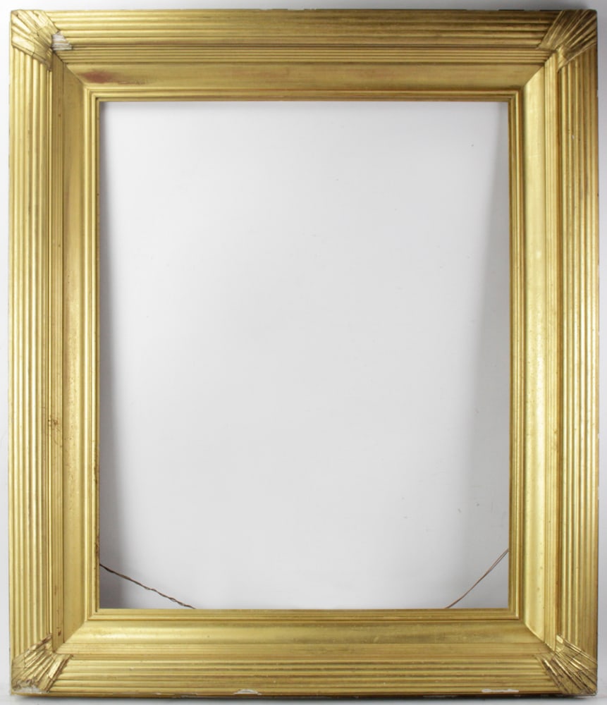 19th/early 20thC Hand-Carved Gold Leaf Frame (1 of 5)