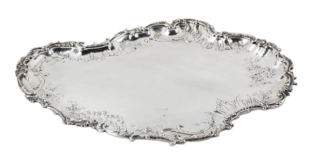 19thC French Silver Tray (1 of 9)