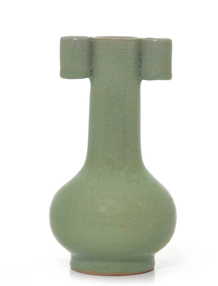 Chinese Celadon "Arrow" Vase (1 of 3)