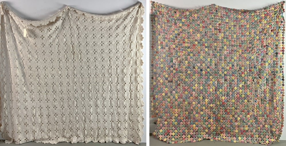 1900s Quilts Penny and Popcorn Bedspread (1 of 20)