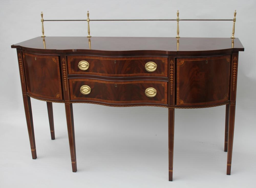 Federal Style Mahogany Sideboard, Councill (1 of 8)