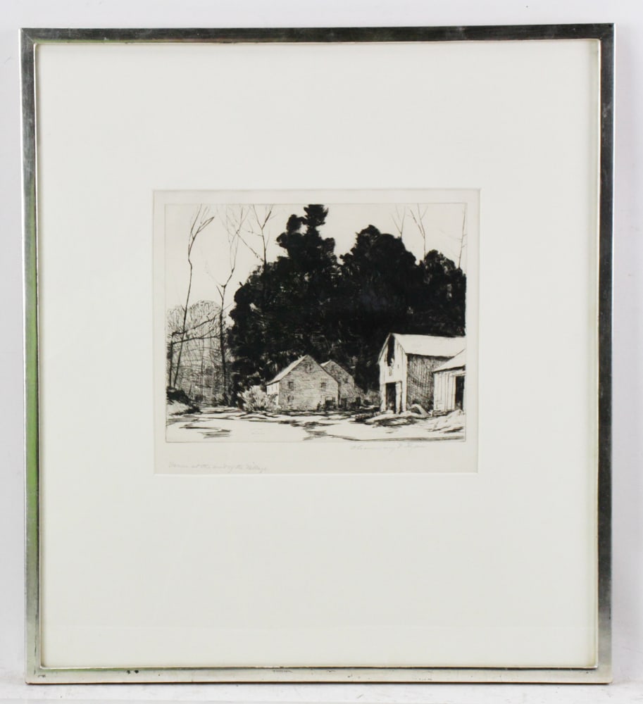 Chauncey Foster Ryder, Farm at the End of the Village (1 of 9)