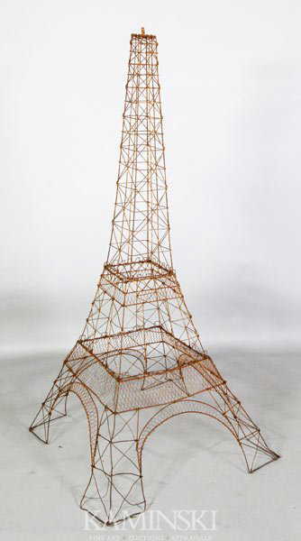 3198 Wire Eiffel Tower Sculpture