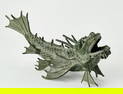 19th C. Chinese Bronze Dragon Fish Figure