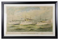 Currier & Ives, The White Squadron US Navy Folio