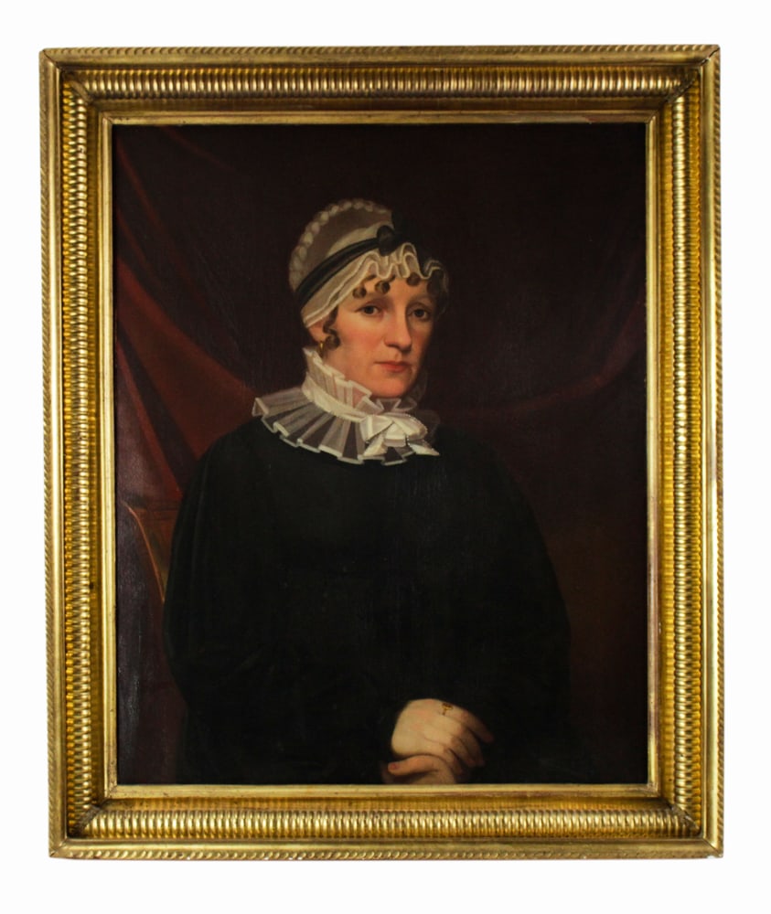 19thC New England Portrait of Woman (1 of 8)