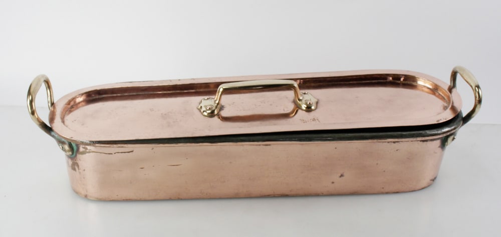 19th Century English Copper Fish Poacher (1 of 13)
